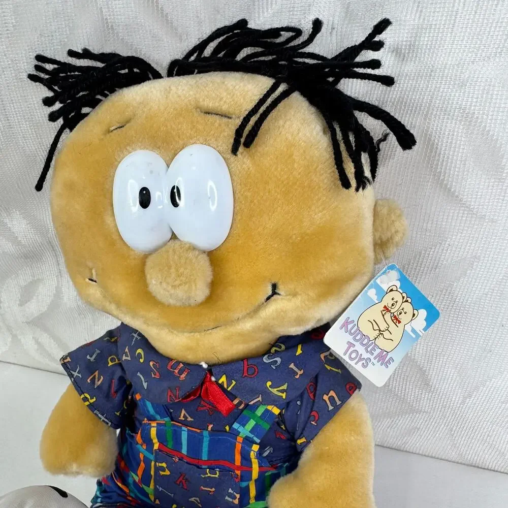 5 for $25| Kuddle Me Toys Plush Stuffed Boy Big Eyes ABC‎ Outfit Kellytoy